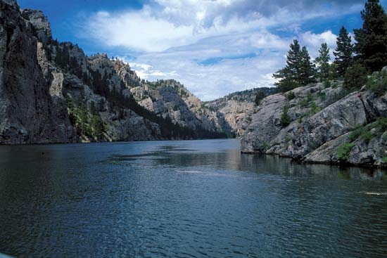 Missouri River (as I remember it growing up) in western Montana